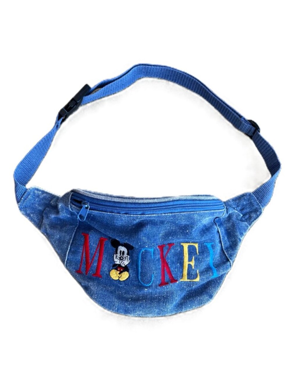 Vintage Blue Denim Mickey & Co. Fanny Pack